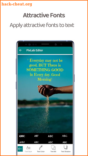 PixLab, Text On Photo Editor, Text Quotes Creator screenshot