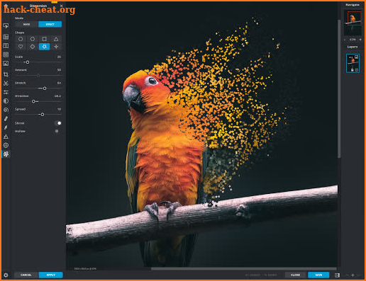 Pixlr X -  Easy photo & graphic editor screenshot