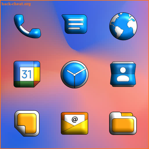 Pixly Limitless 3D - Icon Pack screenshot