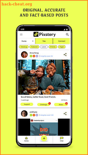 Pixstory | Create visual stories with integrity screenshot