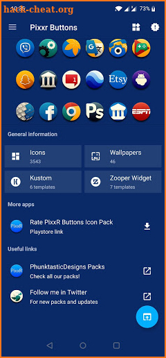 PixxR Buttons Icon Pack screenshot