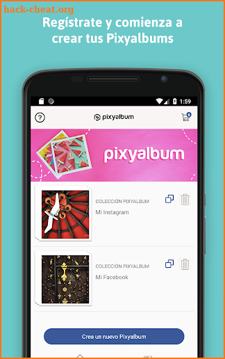 Pixyalbum screenshot