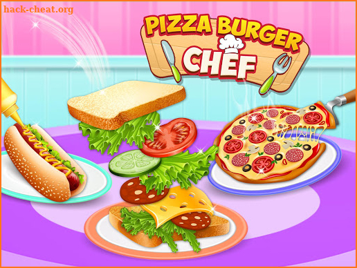 Pizza Burger Snack Food Chef screenshot