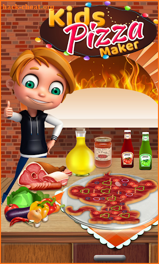 Pizza Chef - cute pizza maker game screenshot