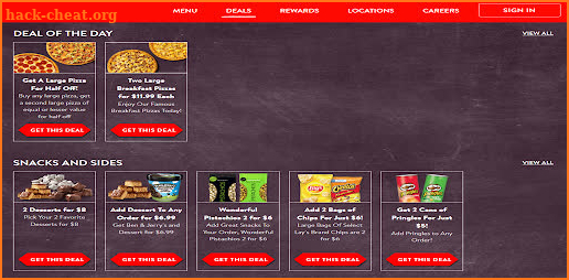 Pizza Coupons & Games For Caseys General Store screenshot