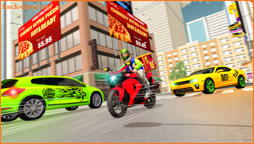 Pizza Delivery Game-Bike Games screenshot