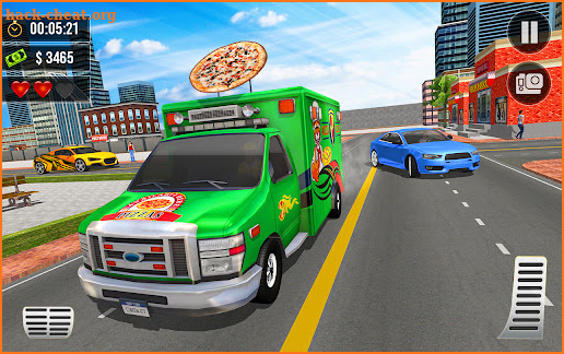 Pizza Delivery Van Boy Sim 3D screenshot