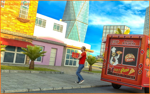 Pizza Delivery Van Driving Simulator screenshot