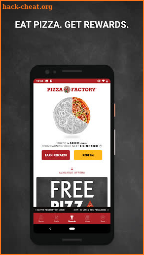 Pizza Factory Rewards screenshot