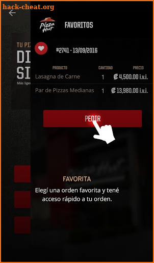 Pizza Hut CR screenshot