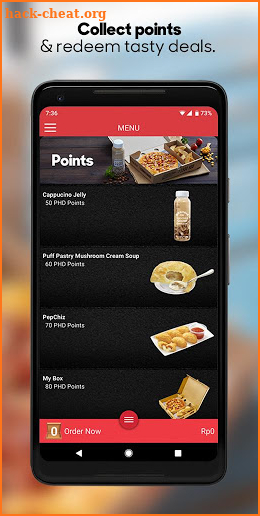 Pizza Hut Delivery Indonesia screenshot