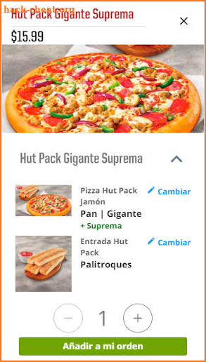 Pizza Hut El Salvador screenshot