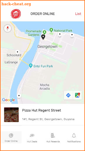Pizza Hut Guyana screenshot