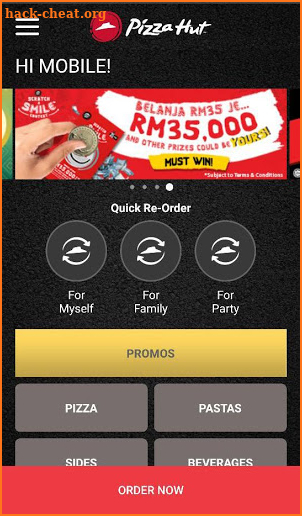 Pizza Hut Malaysia screenshot