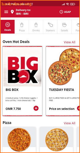 Pizza Hut Oman screenshot