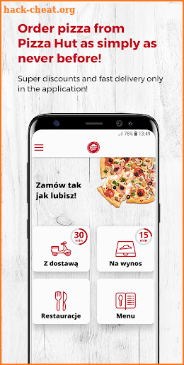Pizza Hut PL screenshot