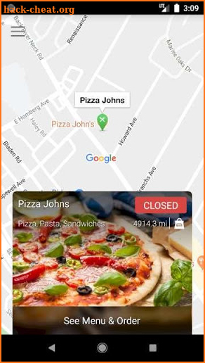 Pizza Johns screenshot