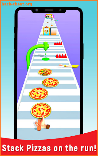 Pizza Long Stack Maker Rusher screenshot