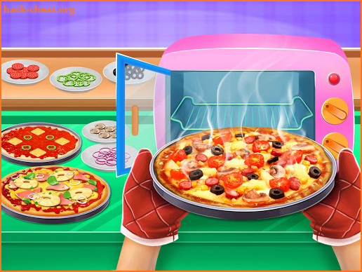 Pizza Maker Chef Baking Kitchen screenshot