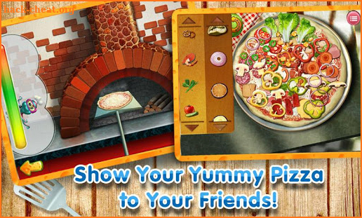 Pizza Maker Crazy Chef Game screenshot