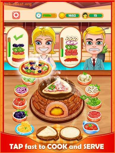 Pizza maker Cuisine: cooking Games For Kids screenshot