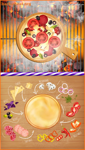 Pizza Maker Girls Cooking Game screenshot