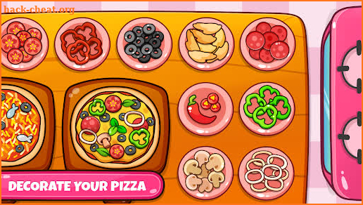 Pizza maker kids cooking games screenshot