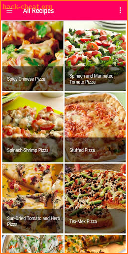 Pizza Recipes screenshot