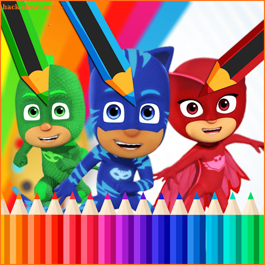Pj Coloring Masks Game screenshot