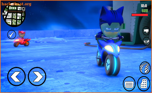 PJ Hero Bike Stunt Racing Game screenshot