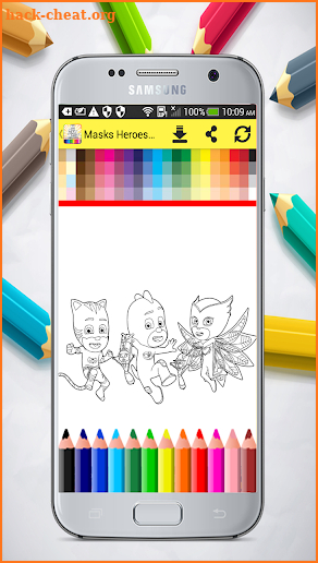 PJ Hero Masks Coloring Book screenshot