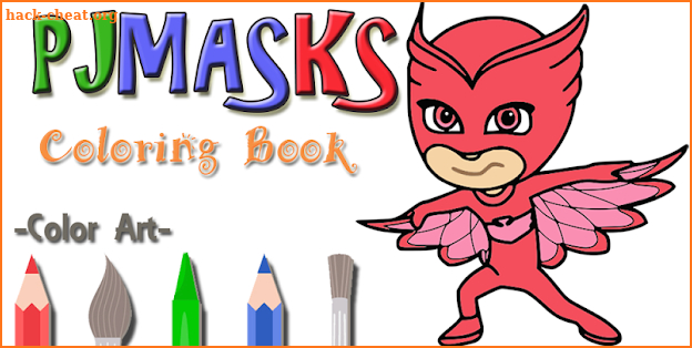 PJ Masks Coloring book - Coloring PJ Masks screenshot