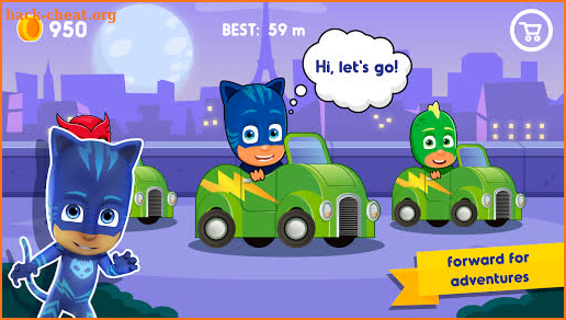 PJ Masks: Superhero racing screenshot