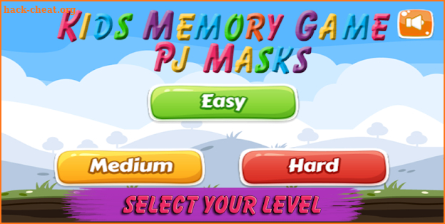 Pj memory game masks - memory match for kids screenshot