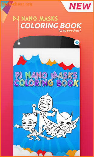 PJ NANO MASKS COLORING FUN 2 screenshot