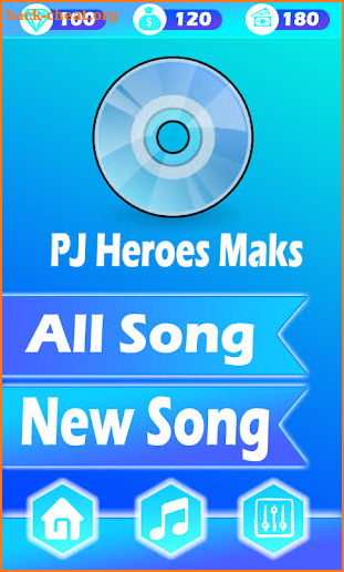 PJ Superhero Masks Piano Tiles screenshot