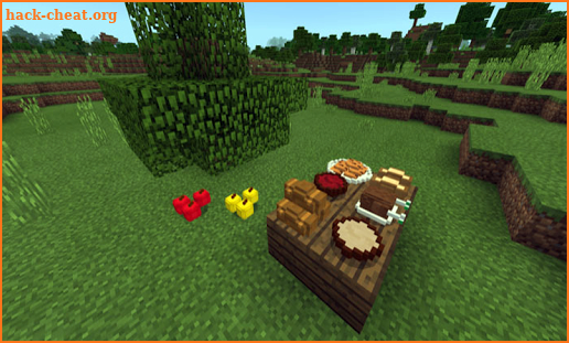 Placeable Food Addon for MCPE screenshot