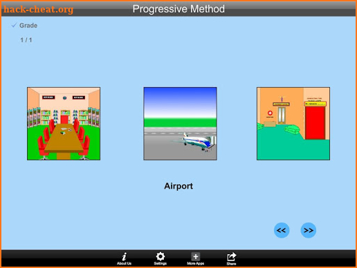 Places Progressive Method screenshot