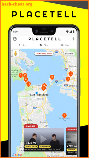 PlaceTell Maps screenshot