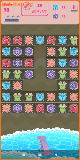 Plague Buster Amabie : Match 3 Puzzle screenshot