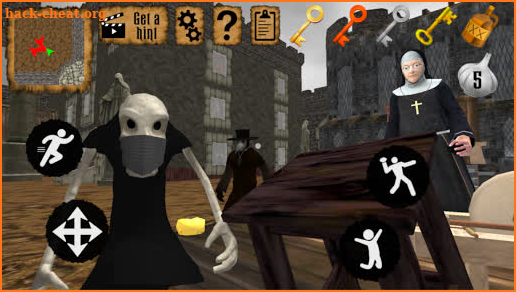 Plague Doctor Neighbor. Scary Nun and Grim Escape screenshot