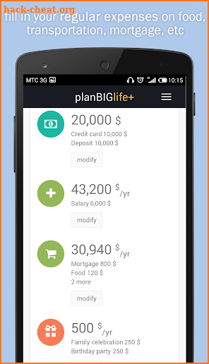 Plan Big Life+ screenshot