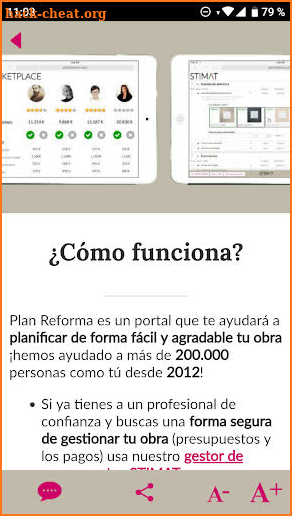 Plan Reforma | Tu obra fácil y con garantías screenshot