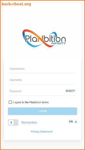 Planbition ESS screenshot