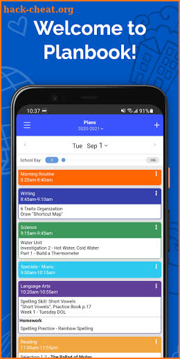 Planbook Mobile screenshot