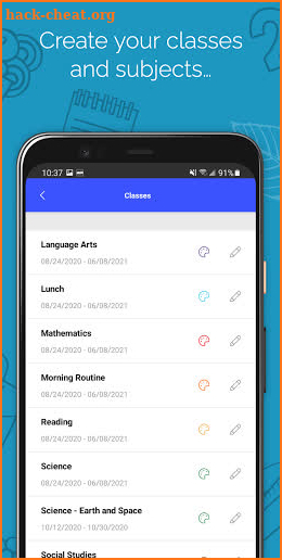Planbook Mobile screenshot