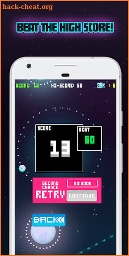 Planet Jump - Spaceship Arcade Game screenshot