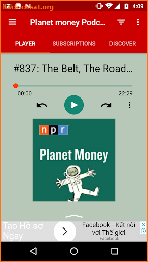 Planet Money Podcast screenshot