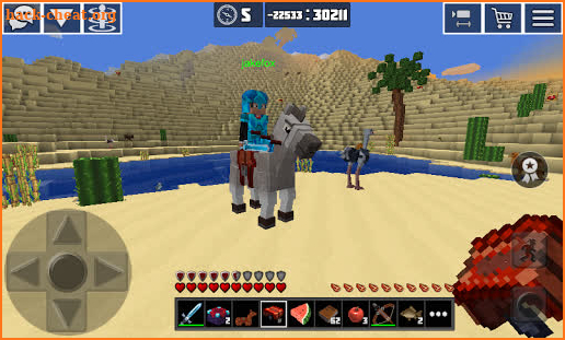 Planet of Cubes Craft Survival screenshot