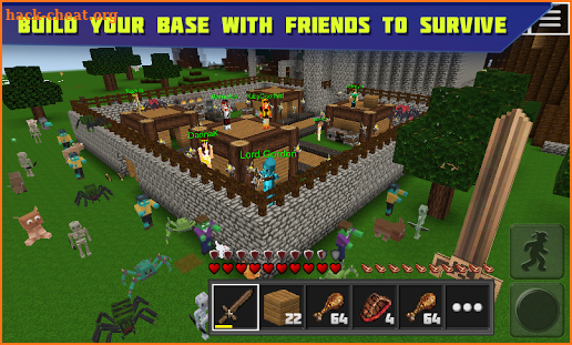 Planet of Cubes Survival Craft screenshot